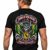 Unisex T-shirt- SONS OF DEN HAAG-ACHTERKANT