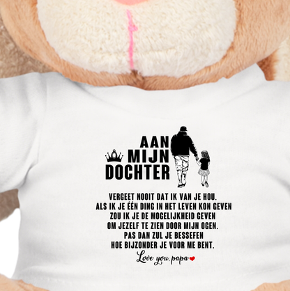 Pluche knuffel (Aan mijn dochter)