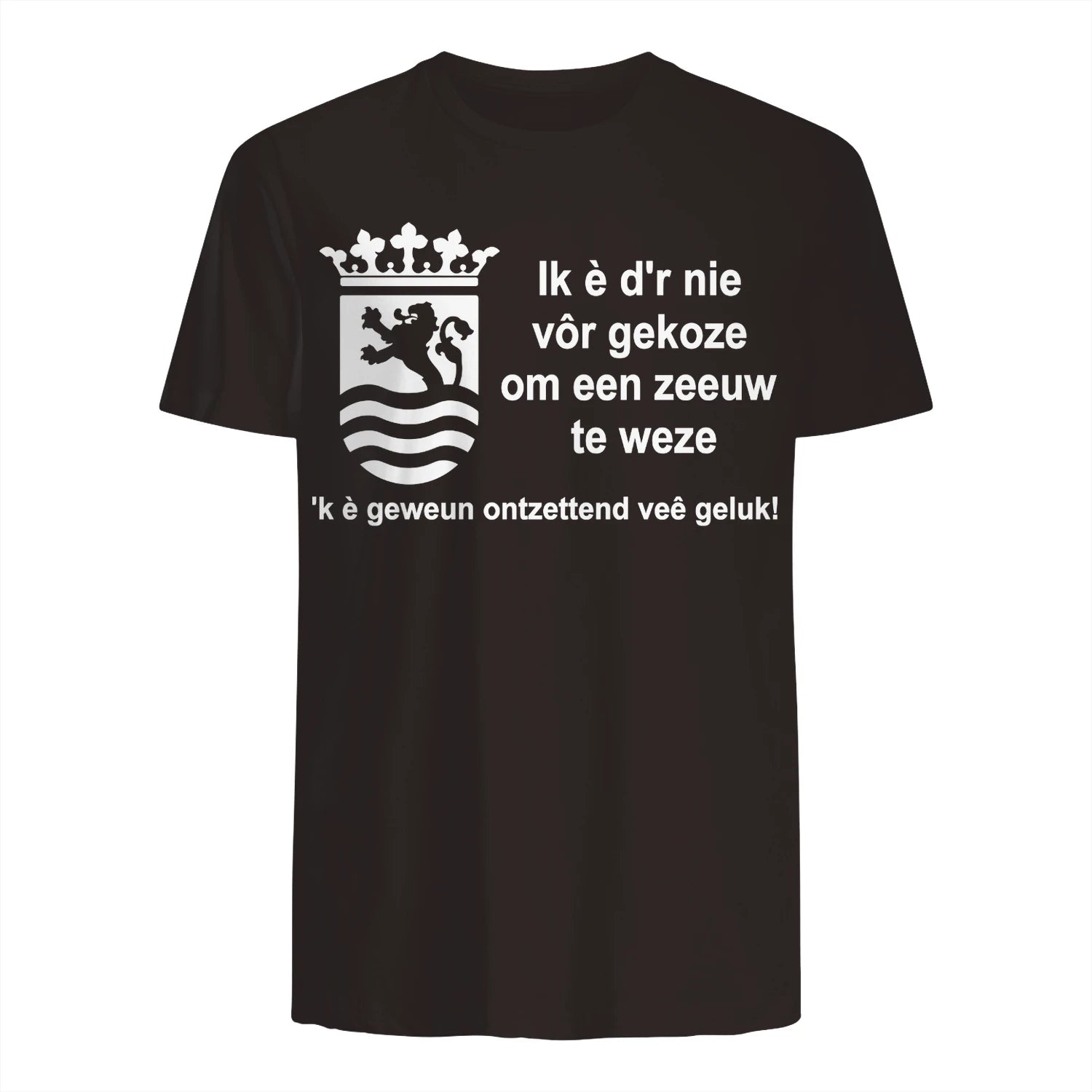 Mannequin style, viewing the front side.