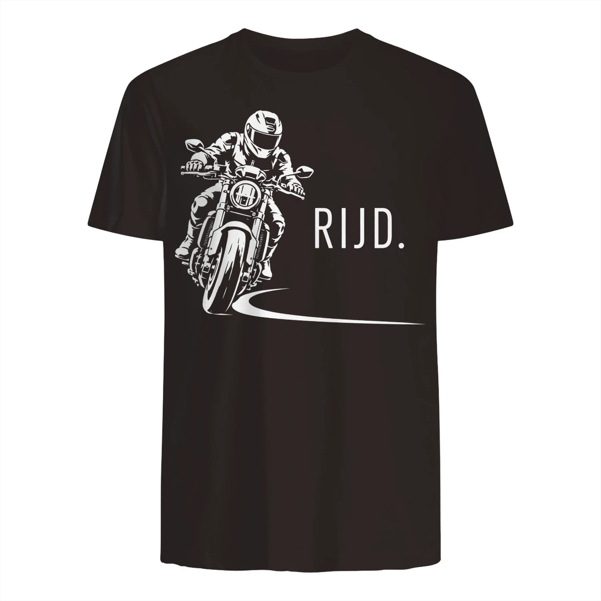 Mannequin style, viewing the front side.