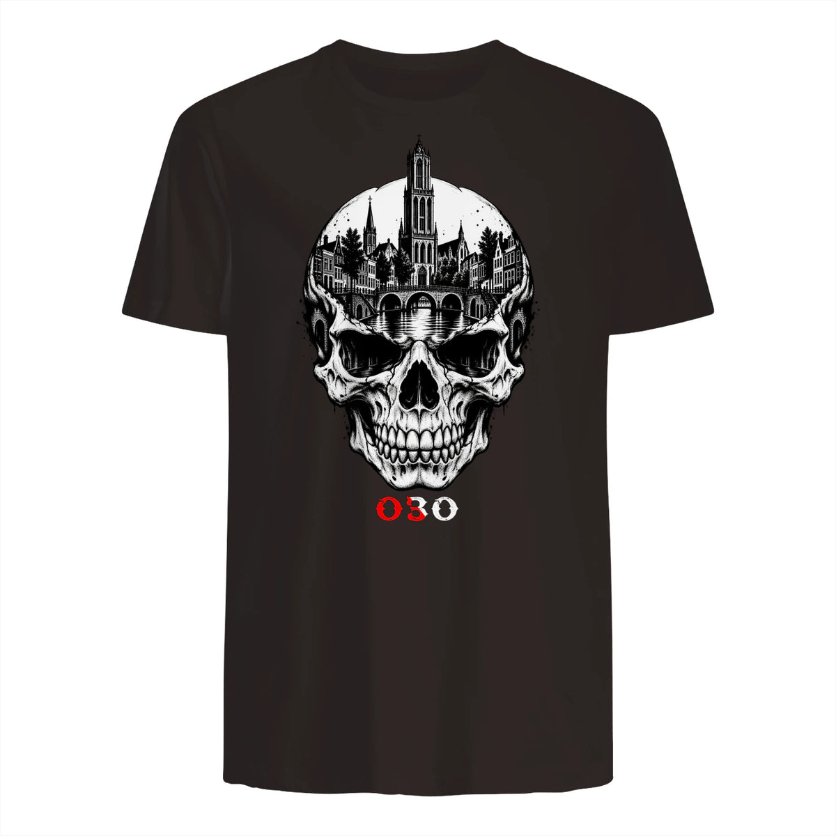 Mannequin style, viewing the front side.