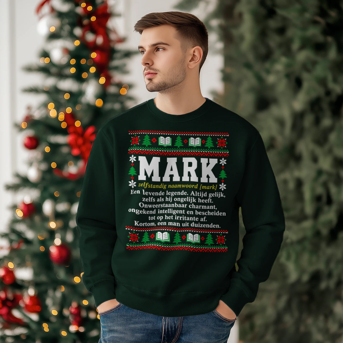 Male model shot, viewing the front side.