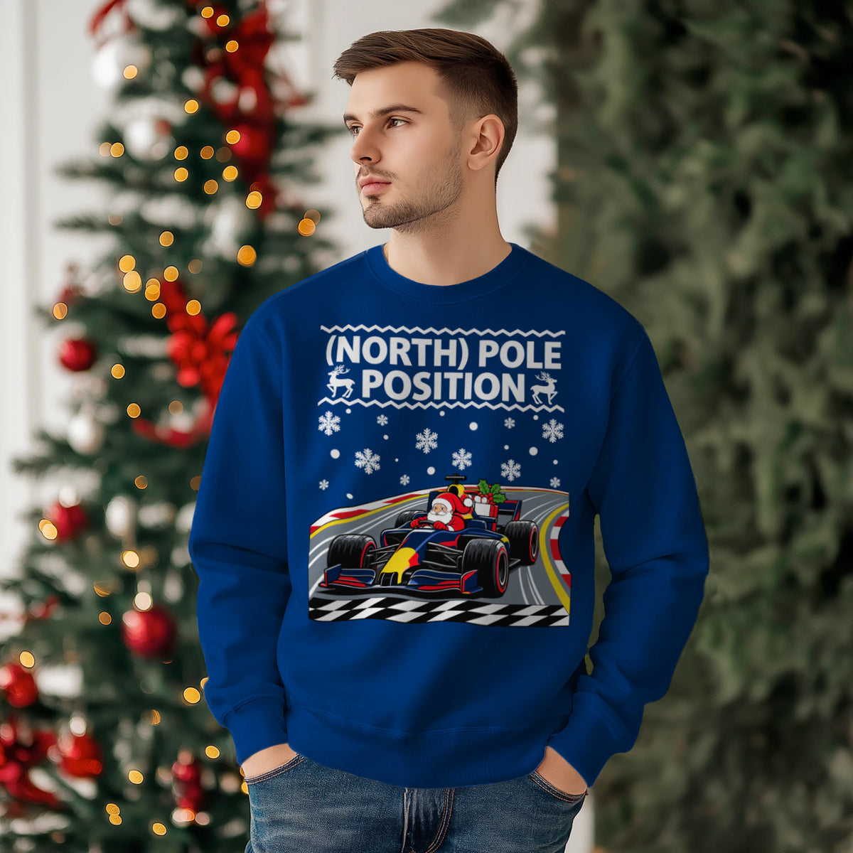Male model shot, viewing the front side.