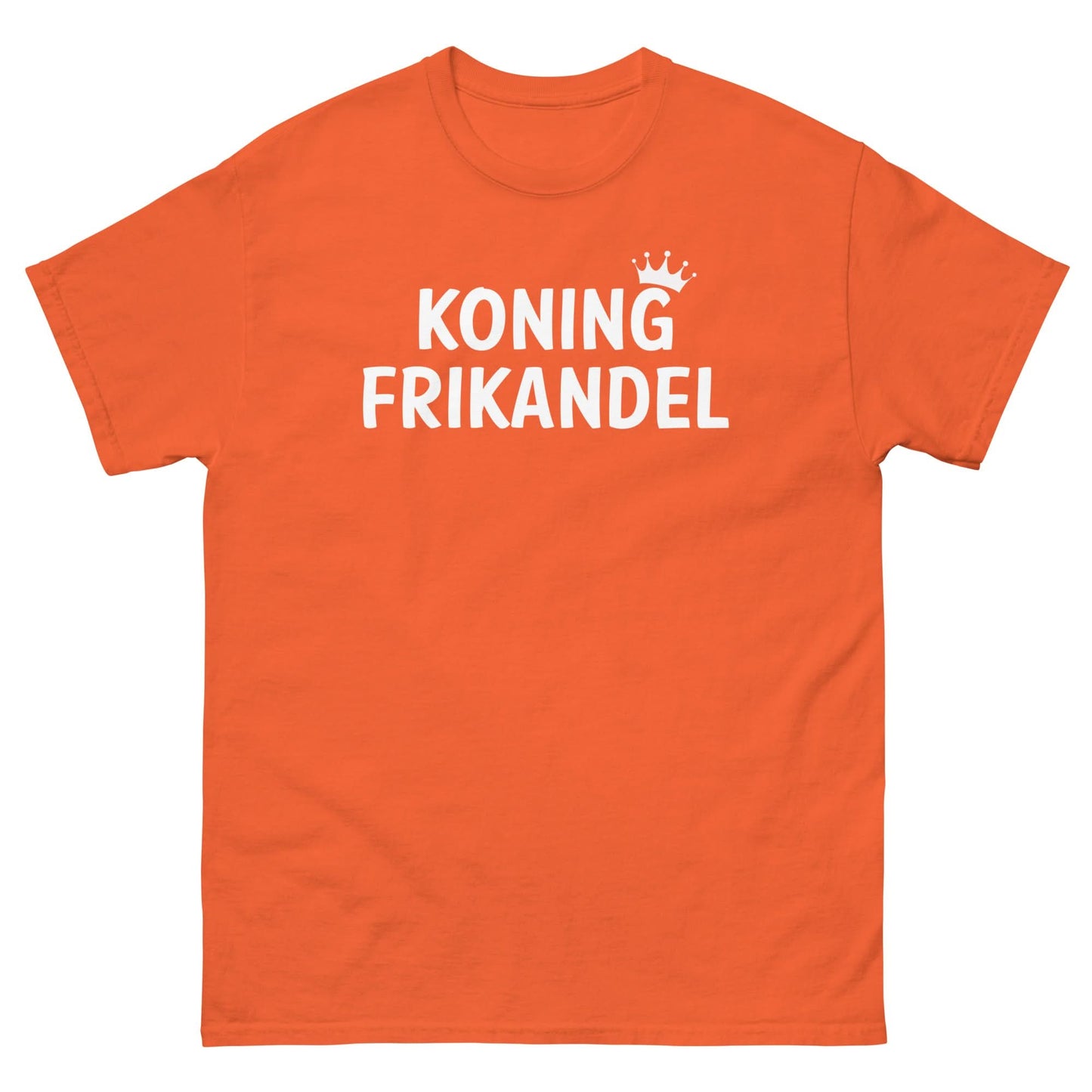 Heren T-shirt ( Koning frikandel)