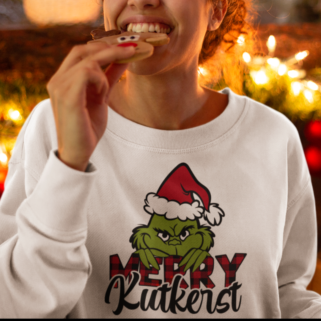 Unisex sweatshirt (Merry kutkerst) kersttrui