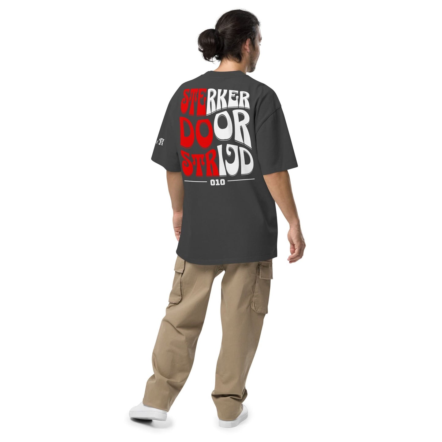 Oversized faded t-shirt  (Speciale editie- 010 Supporters)
