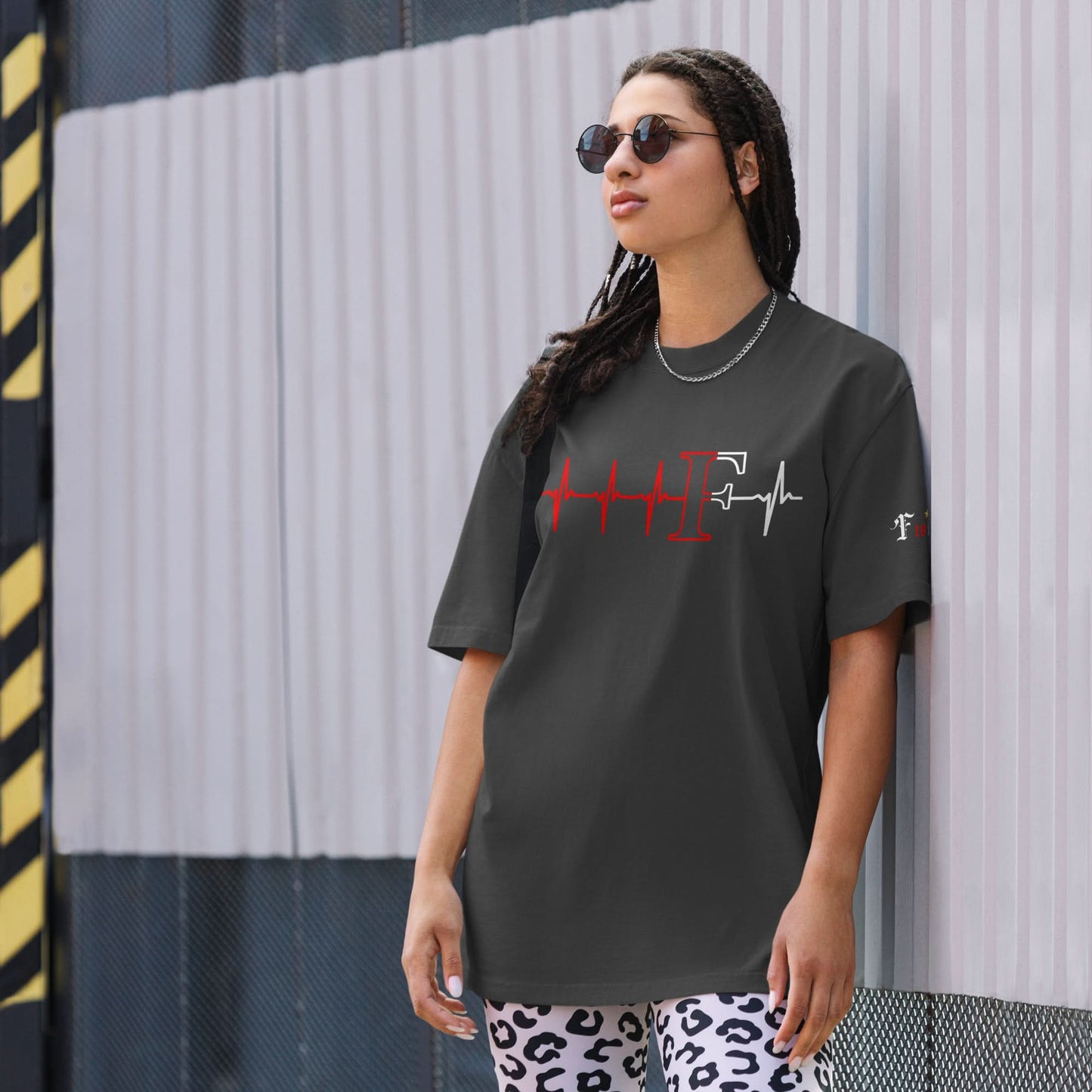 Oversized faded t-shirt  (Speciale editie- 010 Supporters)