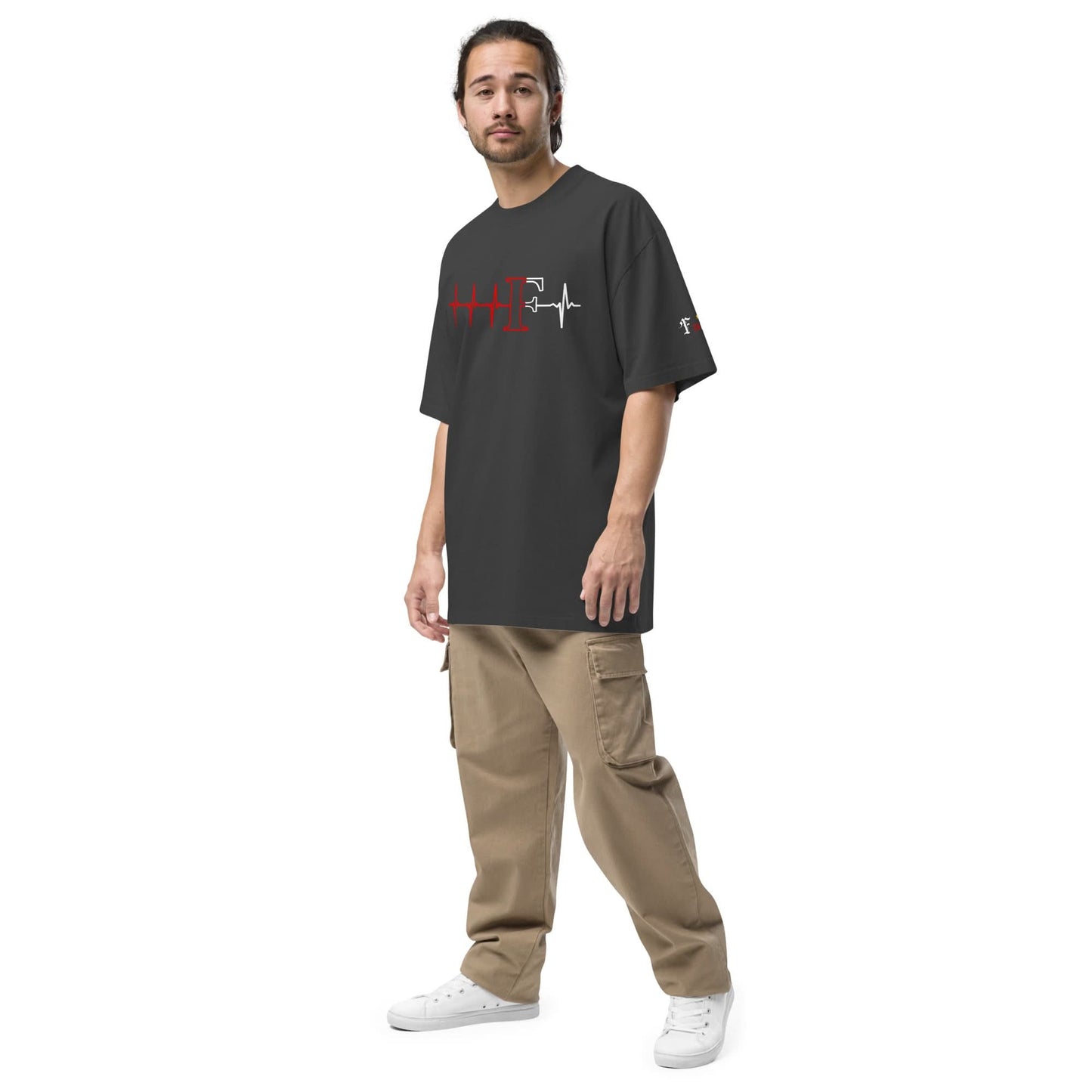 Oversized faded t-shirt  (Speciale editie- 010 Supporters)
