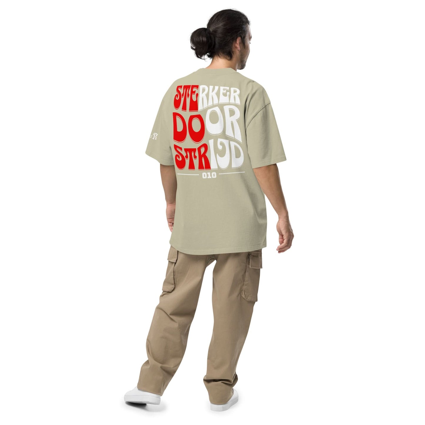 Oversized faded t-shirt  (Speciale editie- 010 Supporters)