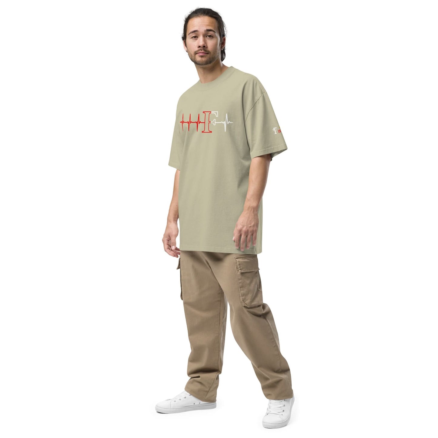 Oversized faded t-shirt  (Speciale editie- 010 Supporters)