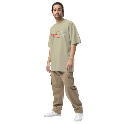 Oversized faded t-shirt  (Speciale editie- 010 Supporters)
