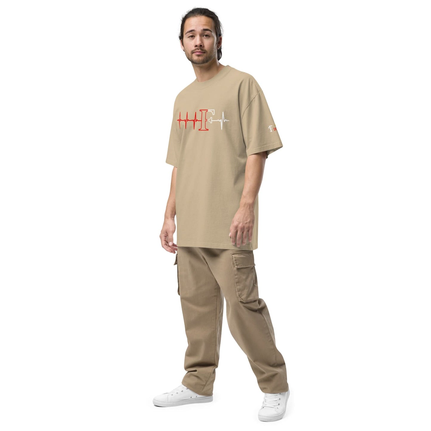 Oversized faded t-shirt  (Speciale editie- 010 Supporters)