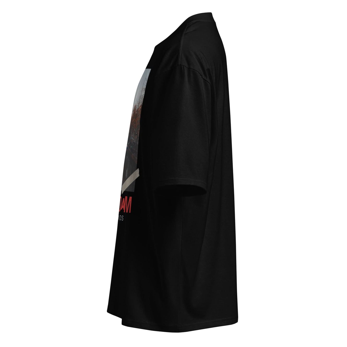 Oversized zwaargewicht T-shirt (Amsterdam)