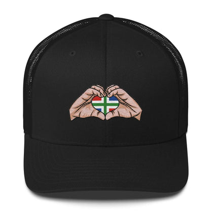 Truckerpet Met Borduurwerk (Groningen Love)