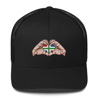 Truckerpet Met Borduurwerk (Groningen Love)