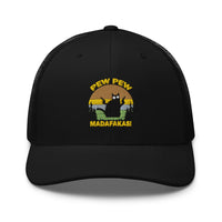Geborduurde Truckerpet (Pew pew madafakas!)