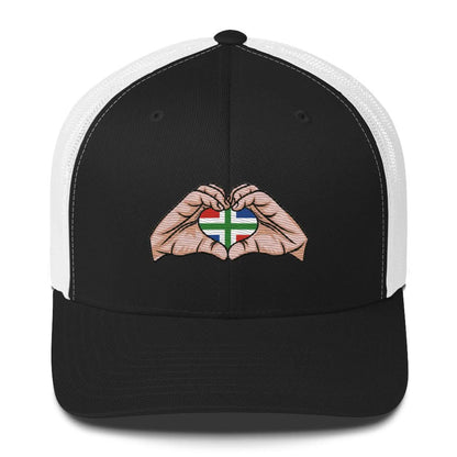 Truckerpet Met Borduurwerk (Groningen Love)