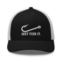 Truckerpet Geborduurd (Just fish it)