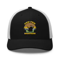 Geborduurde Truckerpet (Pew pew madafakas!)