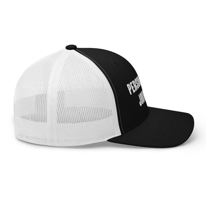 Geborduurde Truckerpet (Personaliseer jouw eigen pet! Vul een tekst in)