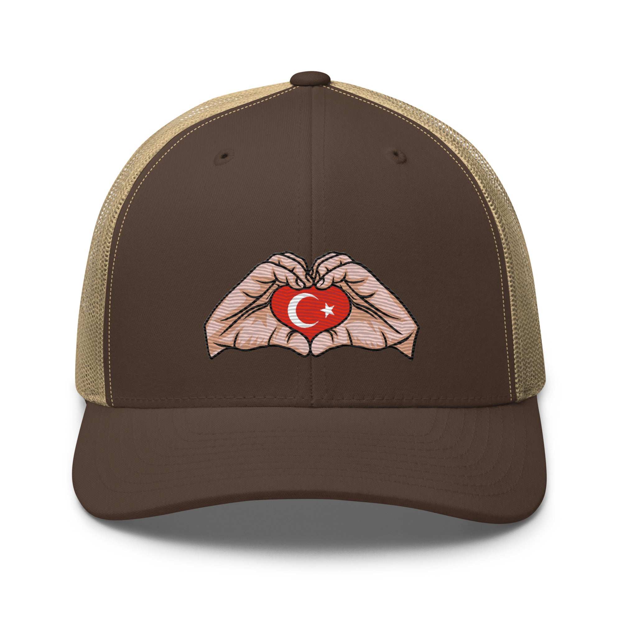 Geborduurde Truckerpet (Love Turkije)