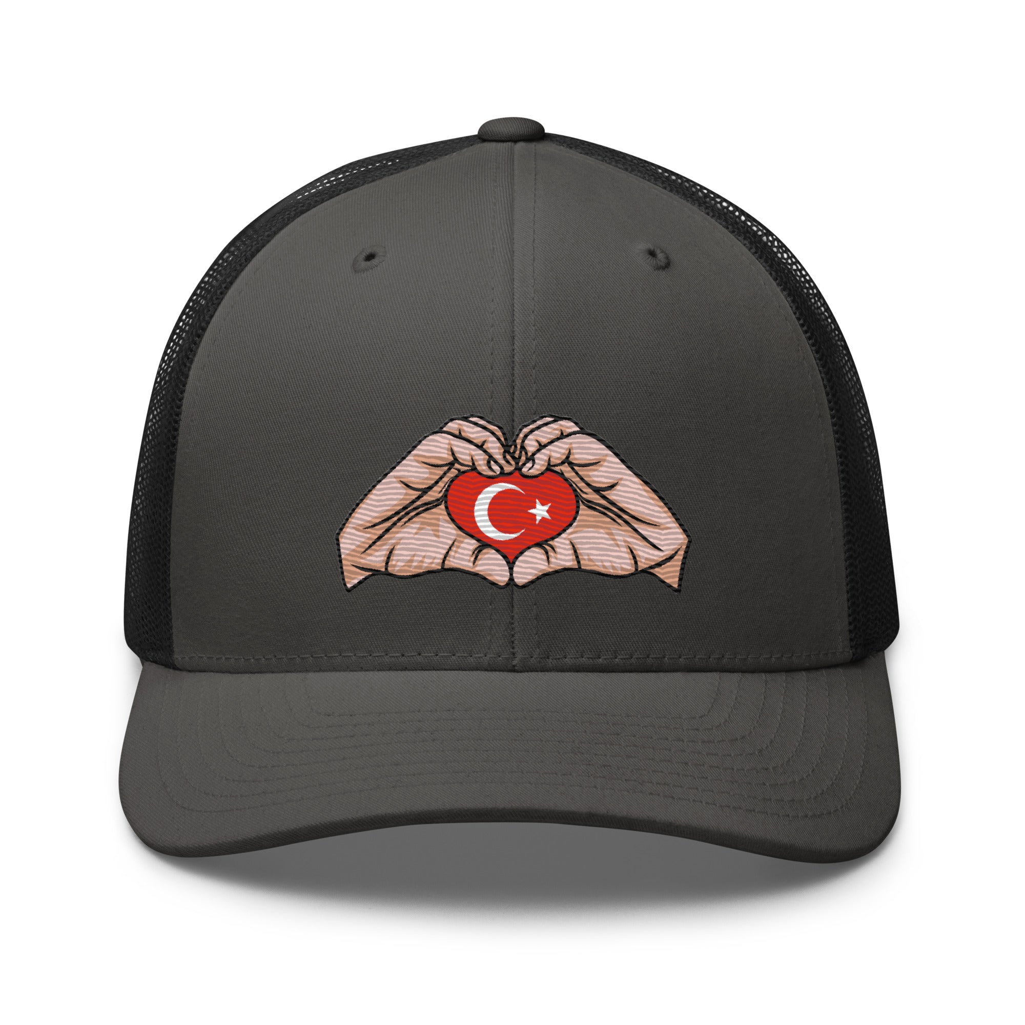 Geborduurde Truckerpet (Love Turkije)