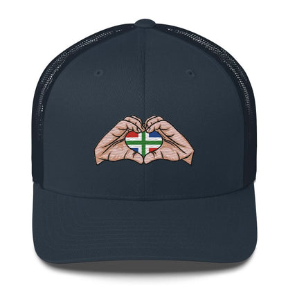Truckerpet Met Borduurwerk (Groningen Love)