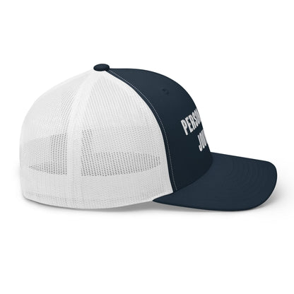 Geborduurde Truckerpet (Personaliseer jouw eigen pet! Vul een tekst in)