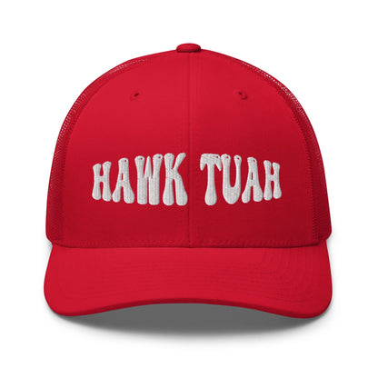 Geborduurde Truckerpet in 3D Puff  (Hawk tuah- Trending 2024)