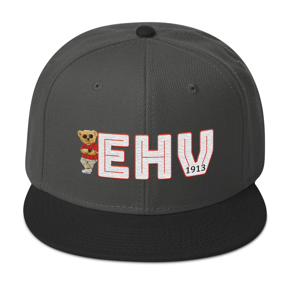 Snapback Geborduurde Pet (EHV Bear)