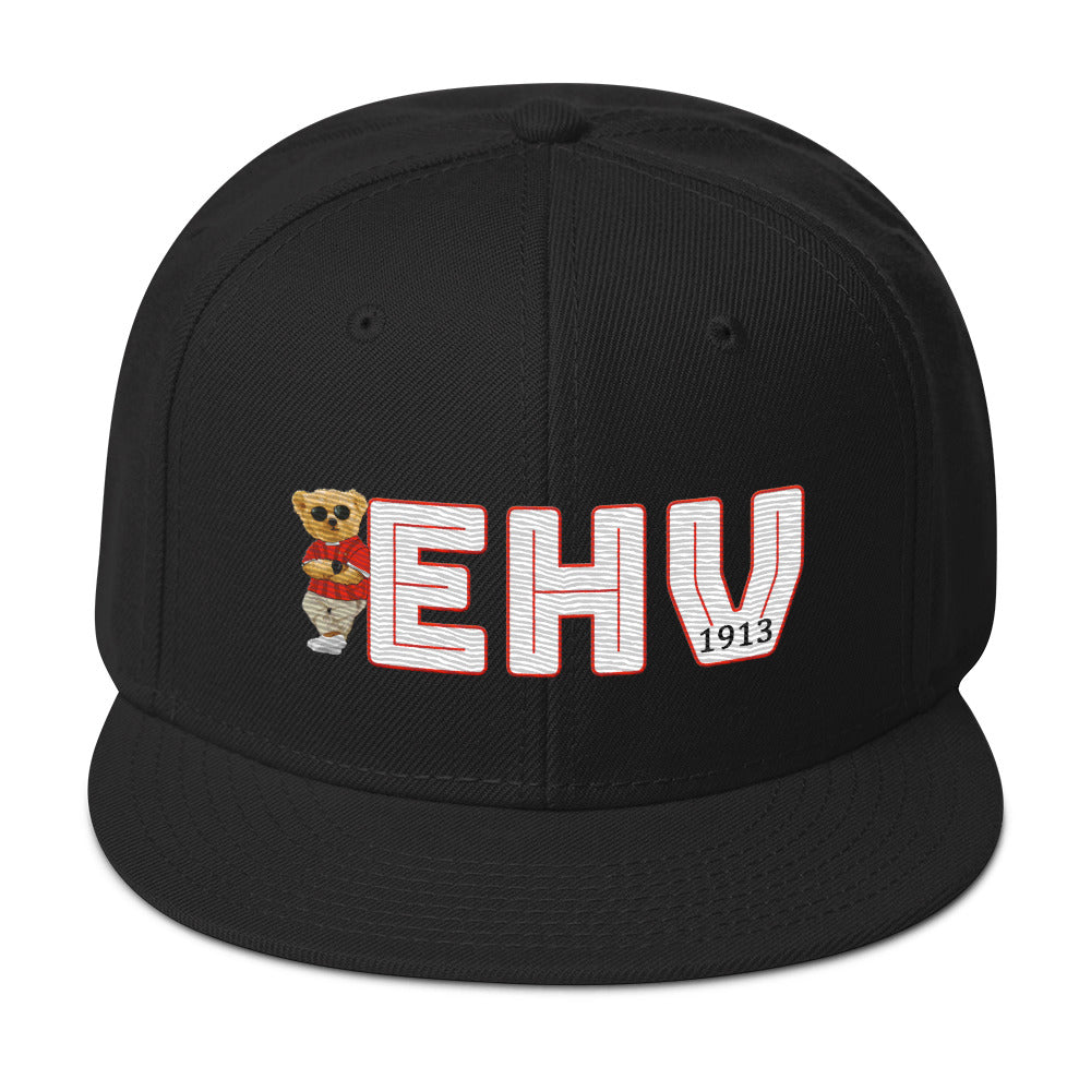 Snapback Geborduurde Pet (EHV Bear)