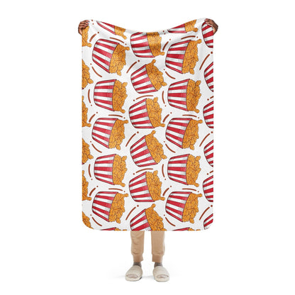 Sherpa blanket - nuggets