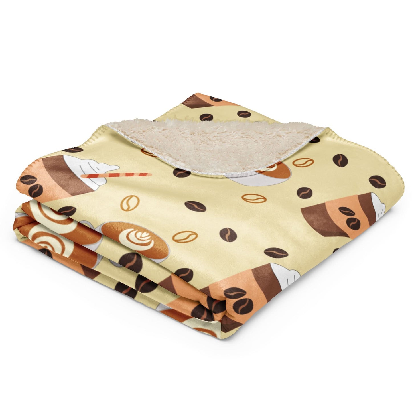 Sherpa blanket - Koffie
