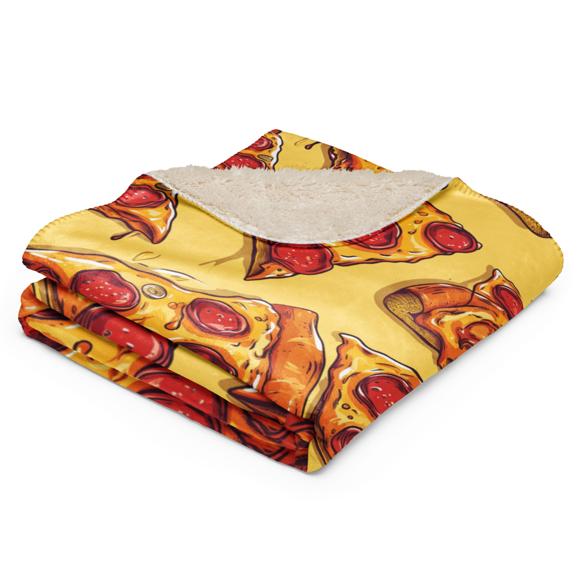 Sherpa blanket - Pizza