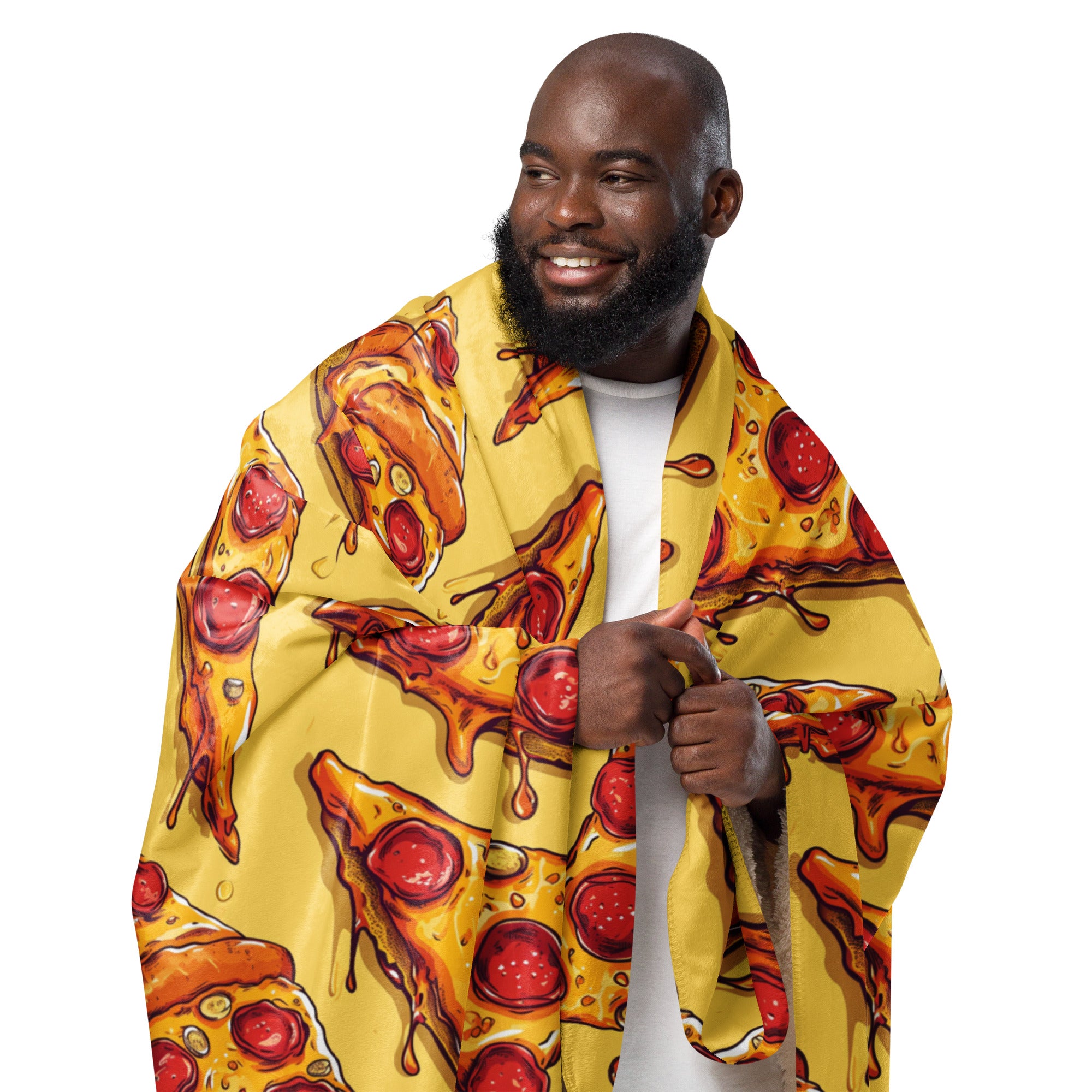 Sherpa blanket - Pizza