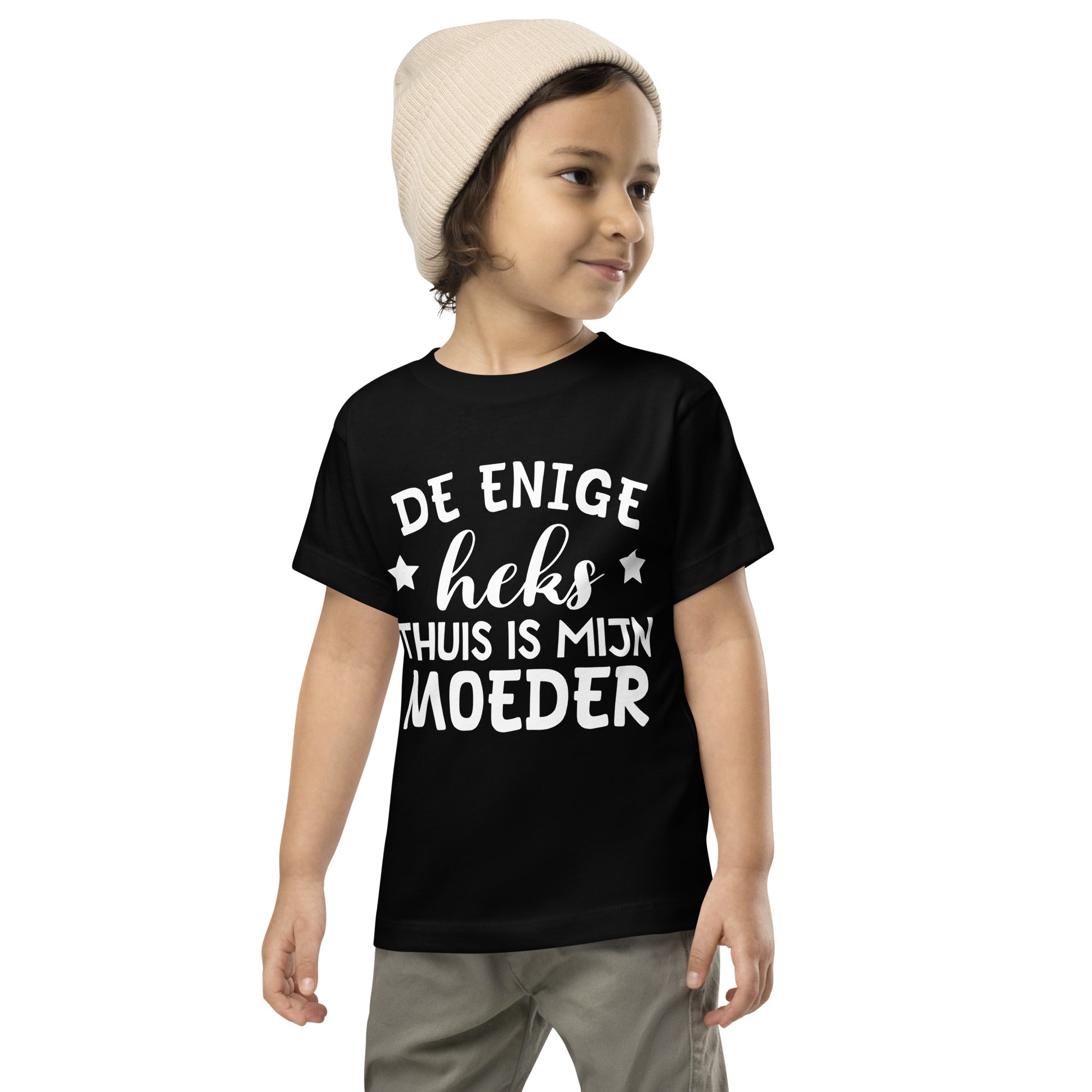 Peuter T-shirts  (De Enige Heks Thuis Is Mijn Moeder)