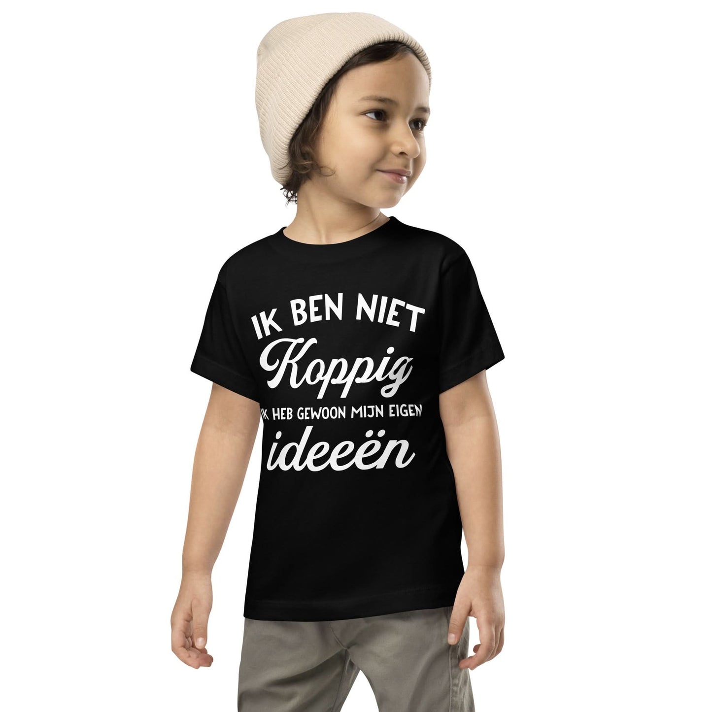 Peuter T-shirts (Ik Ben Niet Koppig)