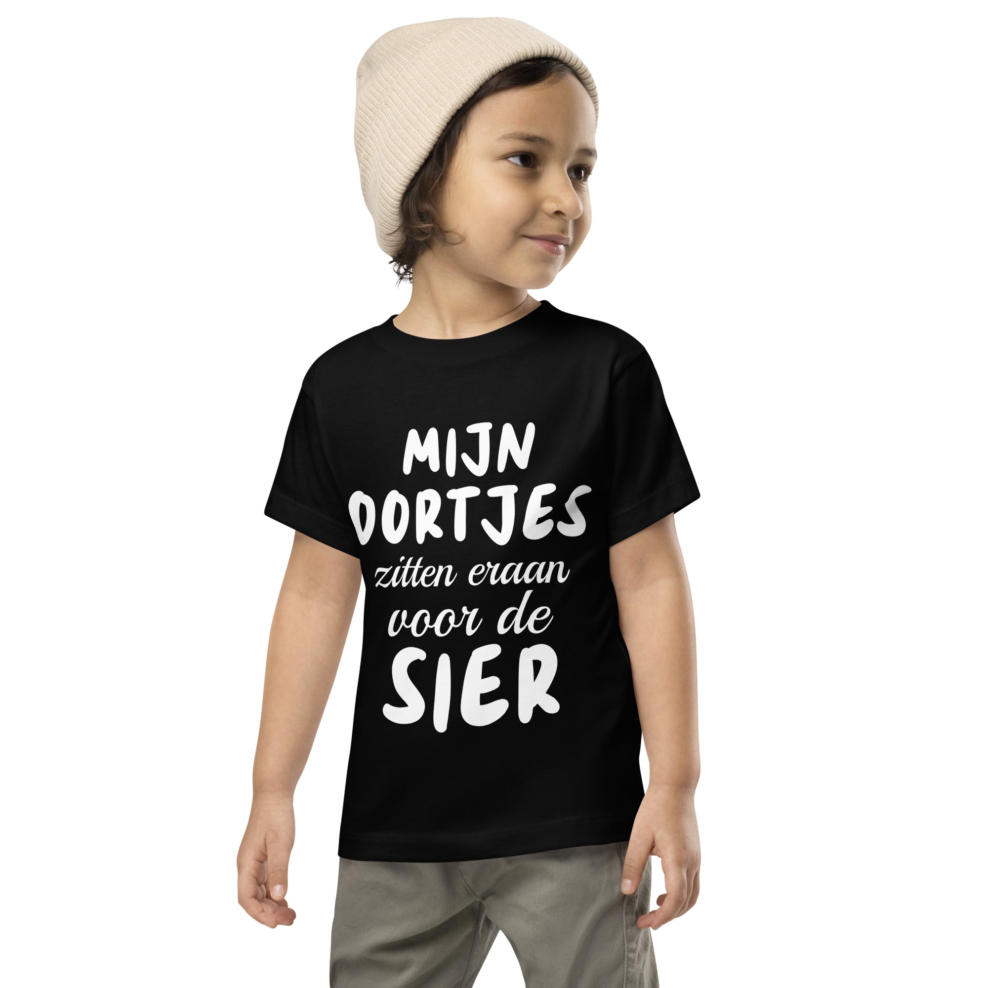 Peuter T-shirts (Mijn Oortjes Zitten Eraan Voor De Sier)