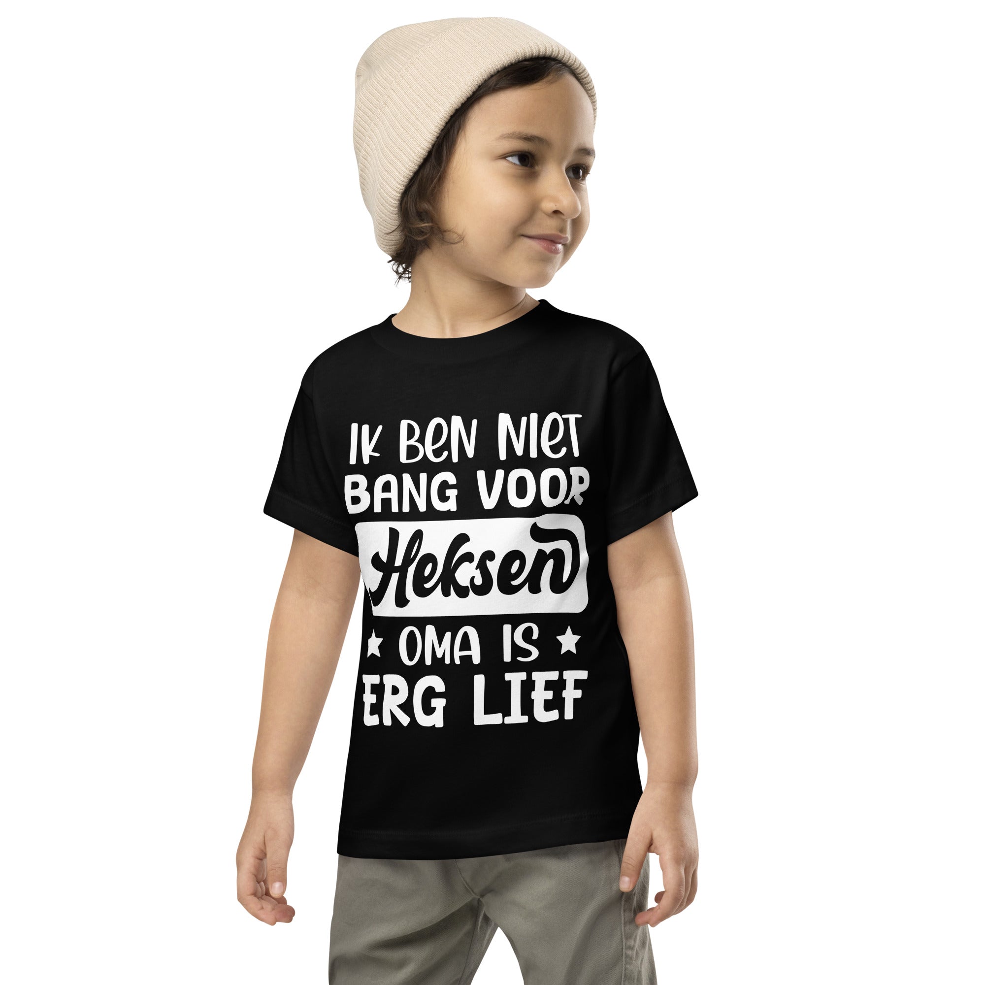 Peuter T-shirts (Ik ben niet bang voor heksen...)