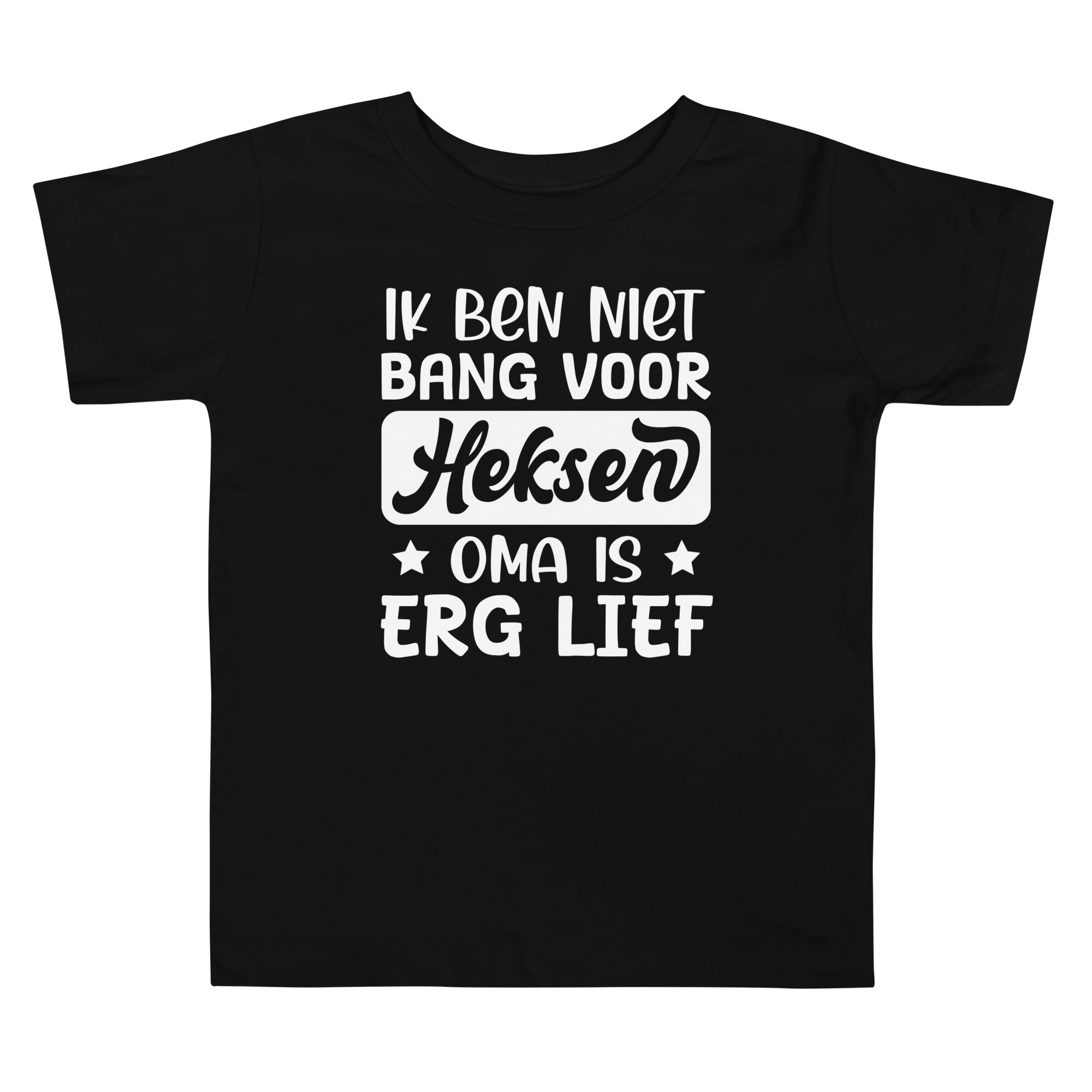 Peuter T-shirts (Ik ben niet bang voor heksen...)