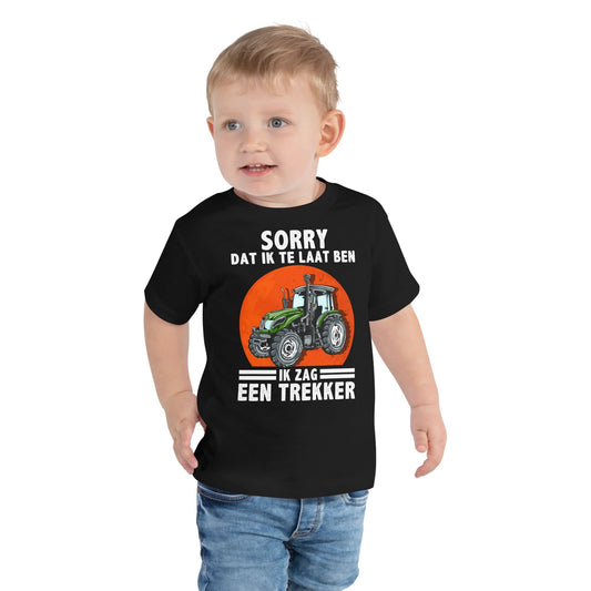 Peuter T-shirts (Sorry dat ik te laat ben - Trekker)