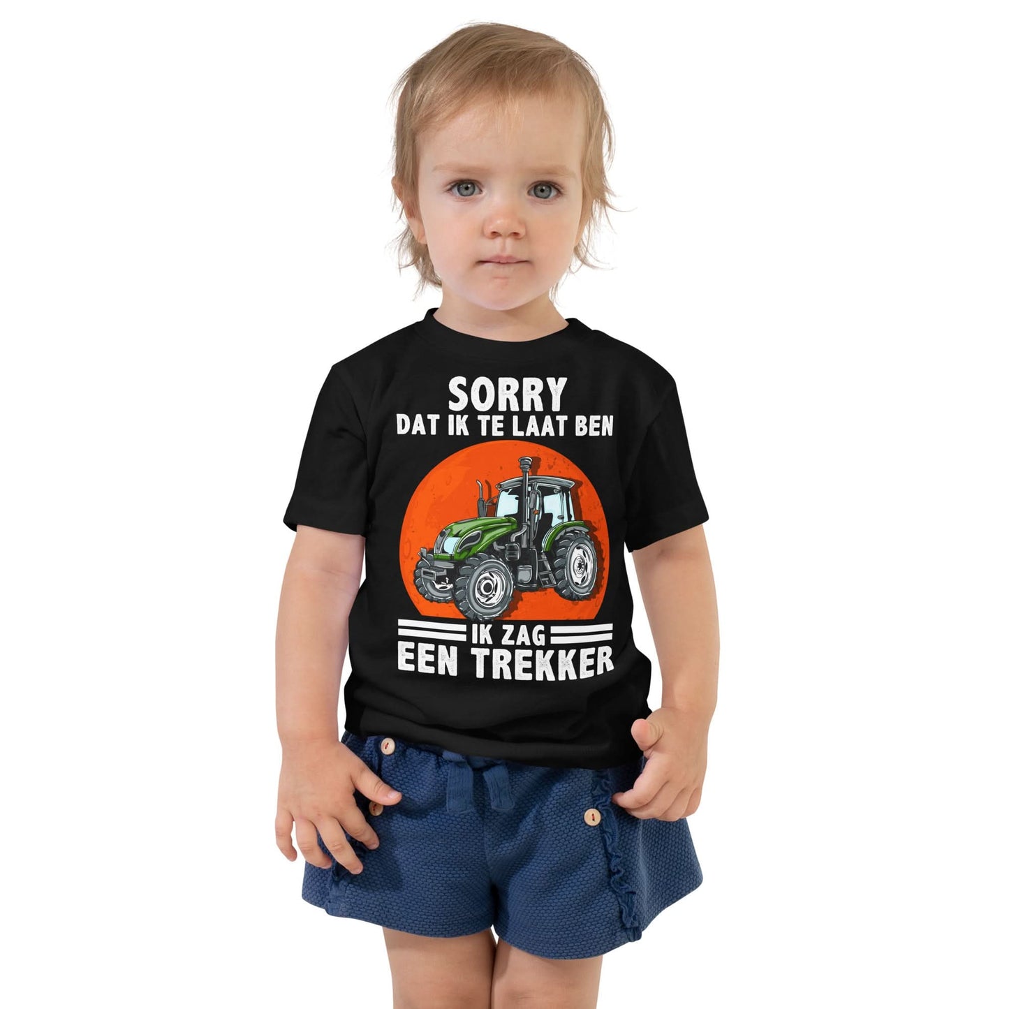 Peuter T-shirts (Sorry dat ik te laat ben - Trekker)