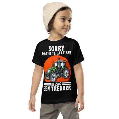 Peuter T-shirts (Sorry dat ik te laat ben - Trekker)