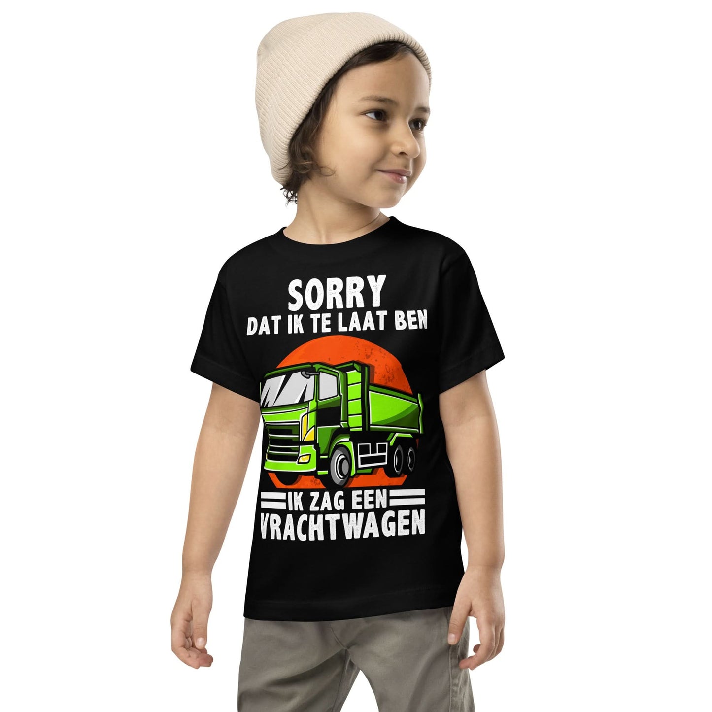 Peuter T-shirts (Sorry dat ik te laat ben - vrachtwagen)