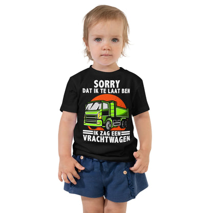 Peuter T-shirts (Sorry dat ik te laat ben - vrachtwagen)