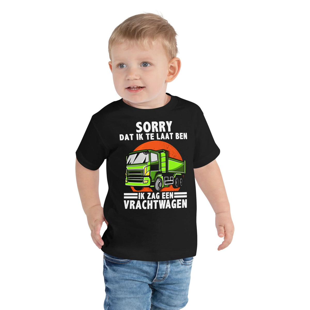 Peuter T-shirts (Sorry dat ik te laat ben - vrachtwagen)