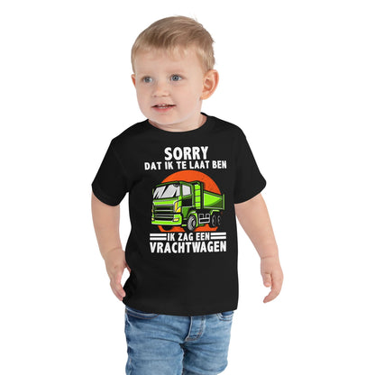 Peuter T-shirts (Sorry dat ik te laat ben - vrachtwagen)
