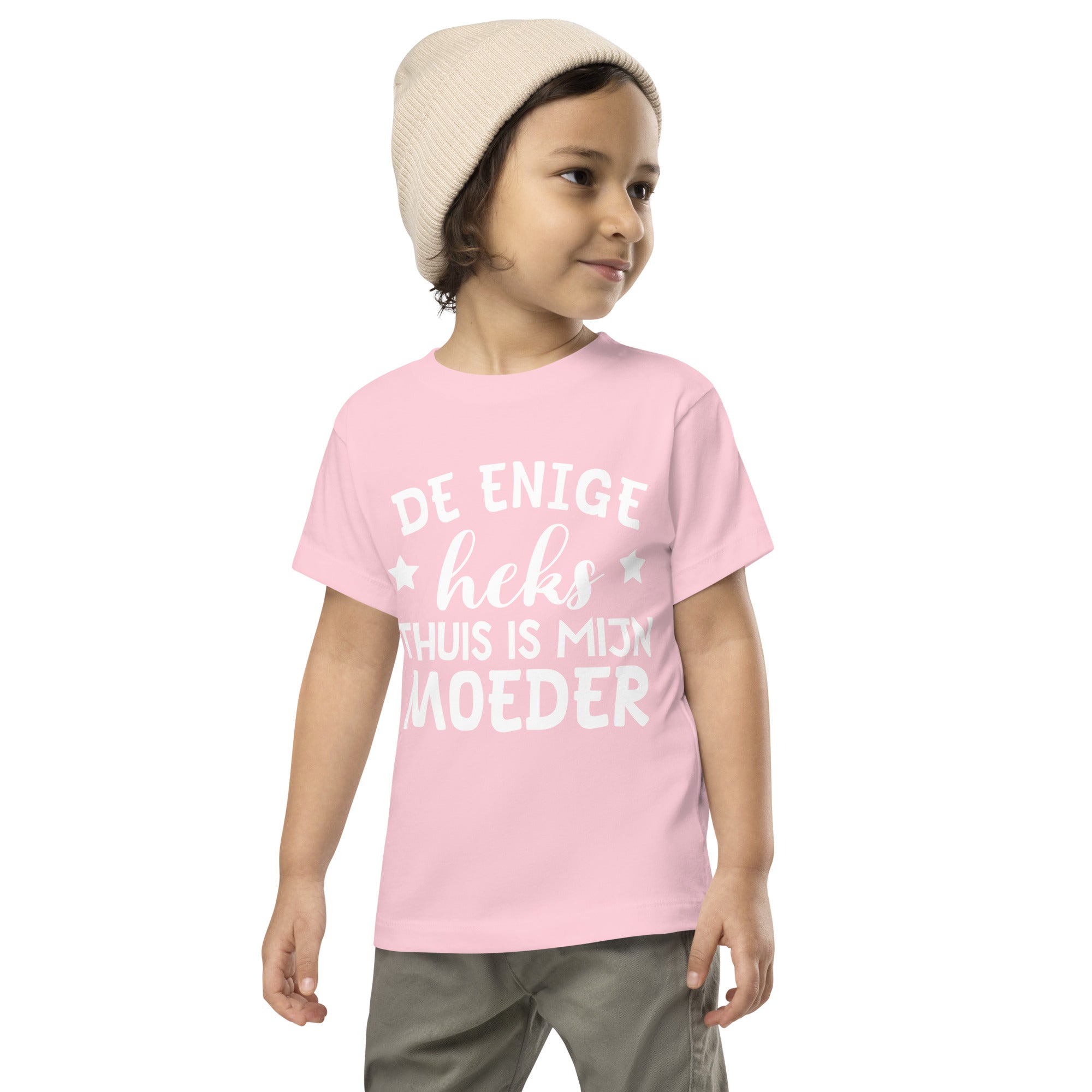 Peuter T-shirts  (De Enige Heks Thuis Is Mijn Moeder)