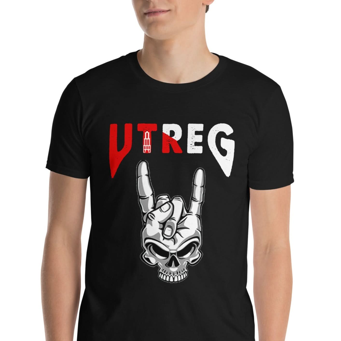 utreg skull T-shirt, utrecht t-shirt