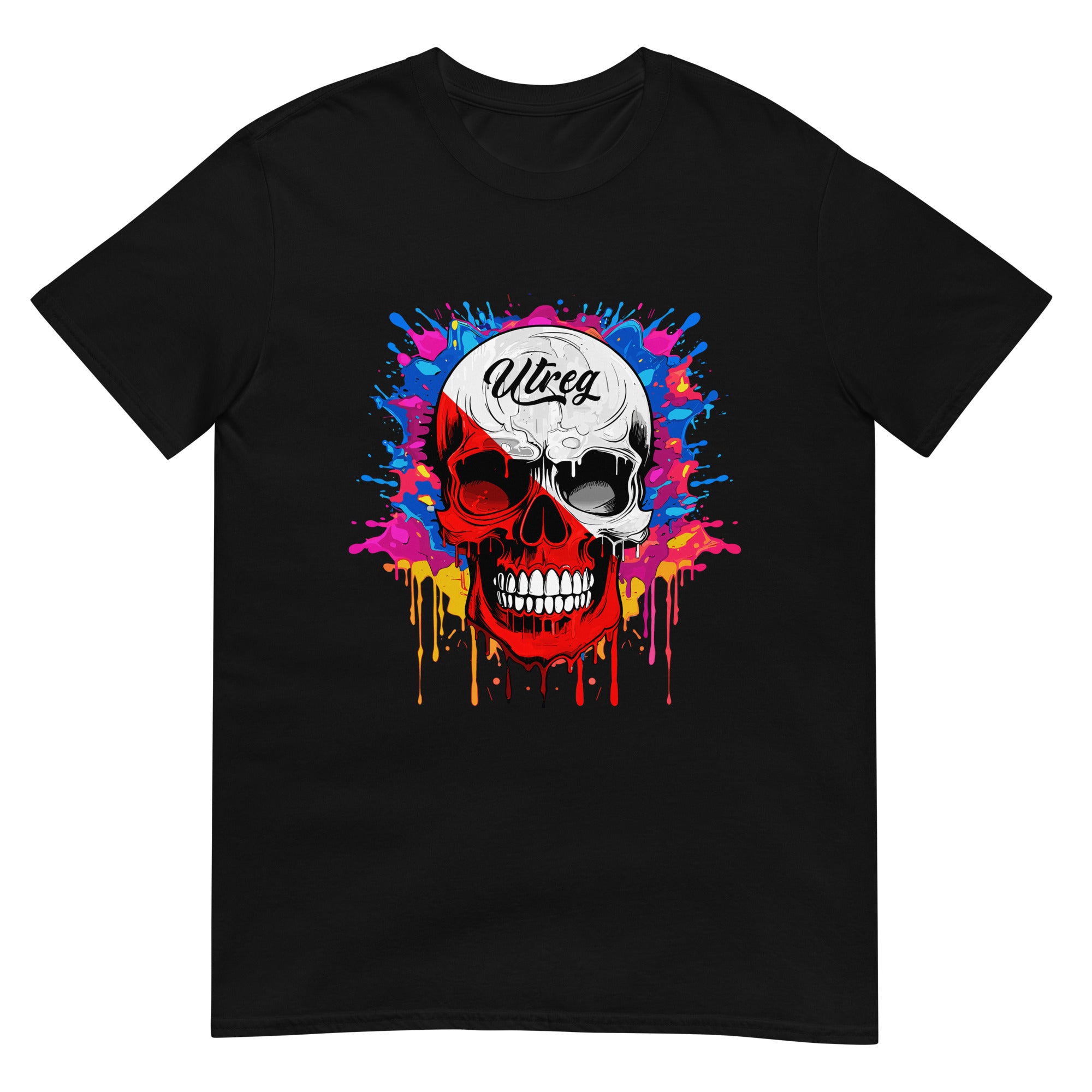 Unisex T-shirt (Utreg Flag Skull)